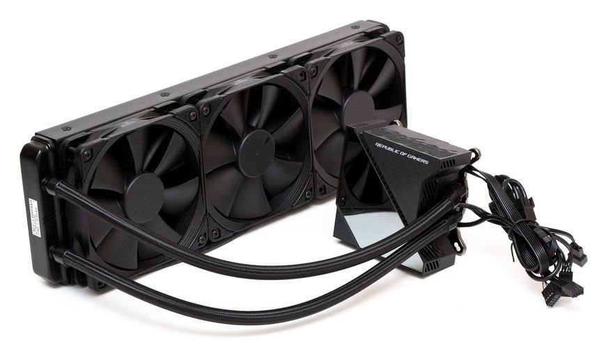 Система водяного охолодження Asus ROG Ryujin 2x120mm Aura OLED (90RC0030-M0UAY0) 90RC0030-M0UAY0 фото