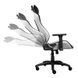 Крісло Trust GXT714W Ruya ECO, ПУ шкіра, 3D-Armrests, білий 25065_TRUST фото 2