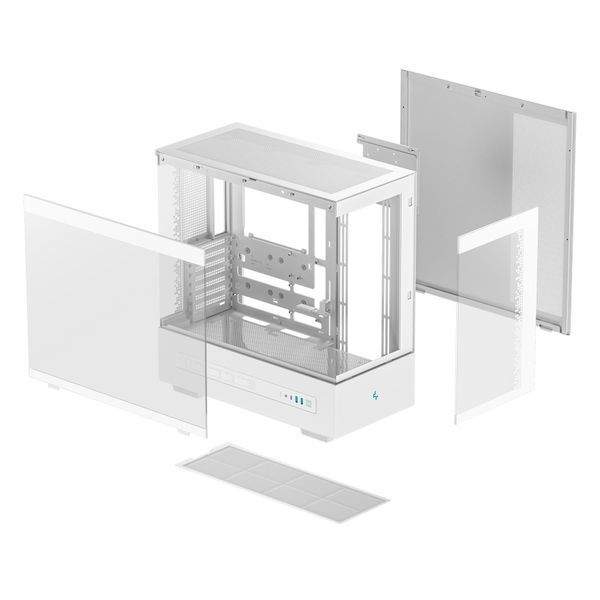 Корпус DeepCool CH690 Digital White (R-CH690-WHNNA0D-G-1) без БЖ R-CH690-WHNNA0D-G-1 фото