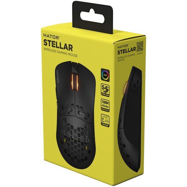 Миша Hator Stellar Wireless Black (HTM650) HTM650 фото