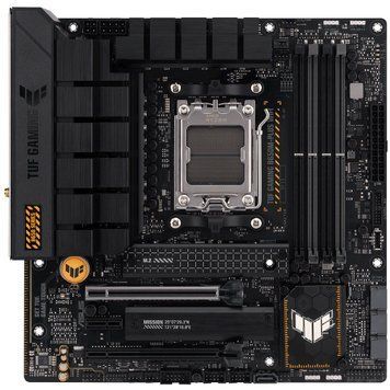 Материнcька плата ASUS TUF GAMING B650M-PLUS WIFI sAM5 B650 4xDDR5 M.2 HDMI DP Wi-Fi BT mATX 90MB1BF0-M0EAY0 фото