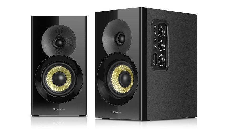 Акустична система REAL-EL S-470 Black EL121200018 фото