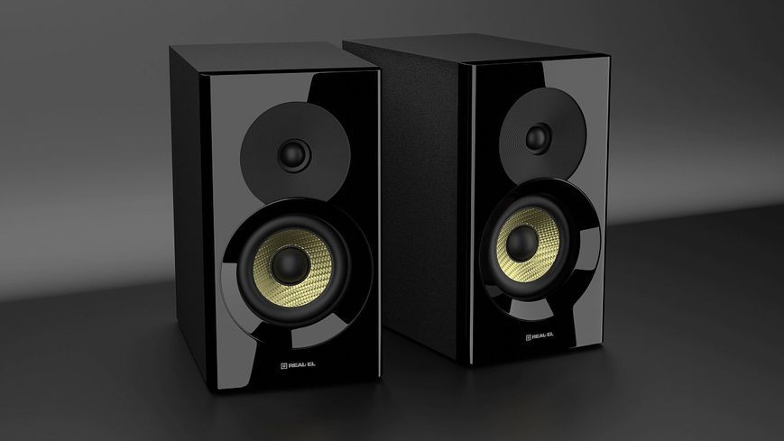 Акустична система REAL-EL S-470 Black EL121200018 фото