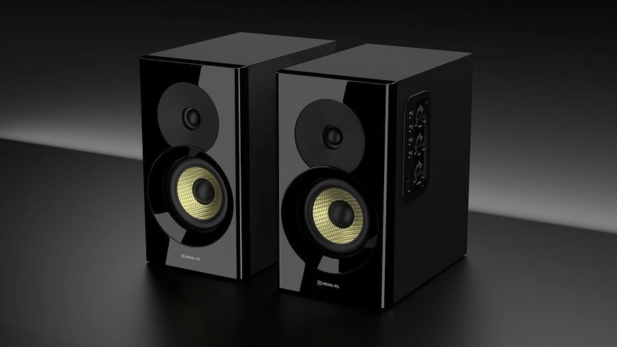 Акустична система REAL-EL S-470 Black EL121200018 фото