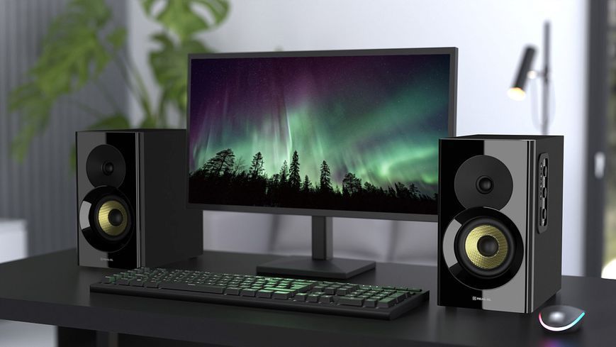 Акустична система REAL-EL S-470 Black EL121200018 фото