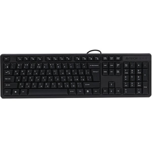 Клавіатура A4Tech KK-3 Black KK-3 USB (Black) фото