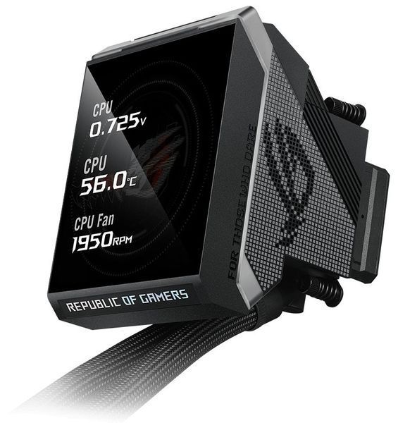Система водяного охолодження Asus ROG Strix LC IV 360 ARGB LCD Black (90RC01M1-B0EAY0) 90RC01M1-B0EAY0 фото