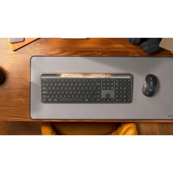Клавiатура бездротова Logitech Slim Solar+ Graphite (920-013764) 920-013764 фото