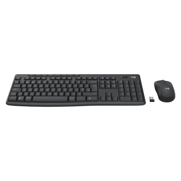 Комплект (клавіатура, миша) бездротовий Logitech MK370 Graphite (920-012077) 920-012077 фото