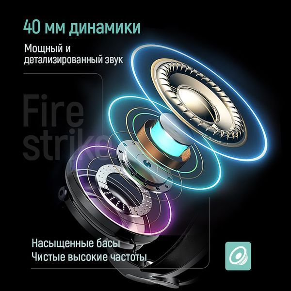 Гарнітура СolorWay Firestrike RGB Black (CW-HPG04BK) CW-HPG04BK фото
