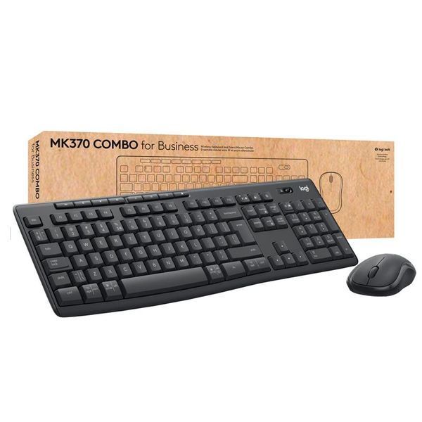 Комплект (клавіатура, миша) бездротовий Logitech MK370 Graphite (920-012077) 920-012077 фото