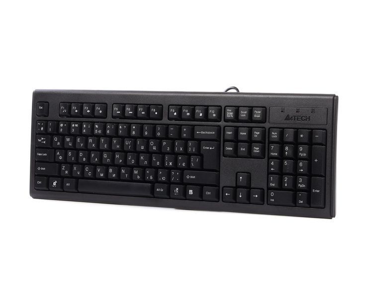 Клавіатура A4Tech KM-720 Black KM-720 USB (Black) фото