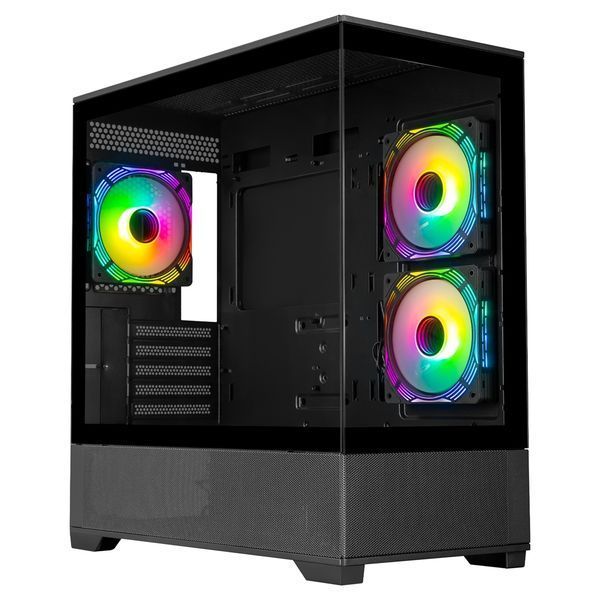 Корпус Prologix Axon GM-03AB Glass Black AXON GM-03AB Glass Black фото