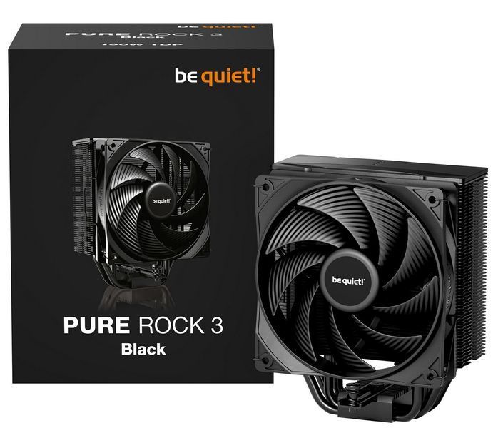 Кулер процесорний be quiet! Pure Rock 3 Black (BK039) BK039 фото