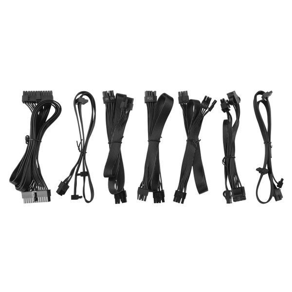 Блок живлення 2E GAMING Extra Power (800W), >90%, 80+ Gold, 140мм, 1xMB 24pin(20+4), 2xCPU 8pin(4+4), 3xMolex, 6xSATA, 4xPCIe 8pin(6+2), Modular 2E-EP800GM-140 фото