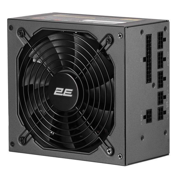 Блок живлення 2E GAMING Extra Power (800W), >90%, 80+ Gold, 140мм, 1xMB 24pin(20+4), 2xCPU 8pin(4+4), 3xMolex, 6xSATA, 4xPCIe 8pin(6+2), Modular 2E-EP800GM-140 фото