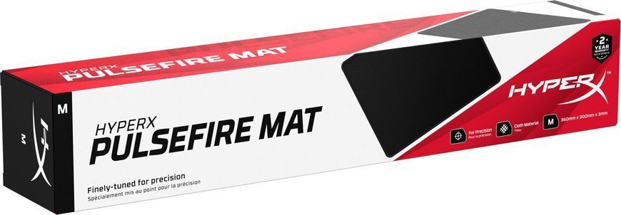 Ігрова поверхня HyperX Pulsefire Mat, M (360x300x3мм), чорний 4Z7X3AA фото