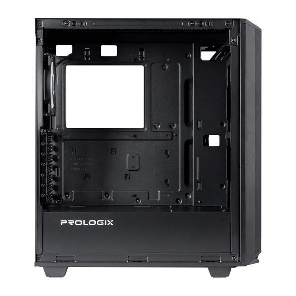 Корпус Prologix E122 Tempered Glass&Mesh Black E122 Black фото