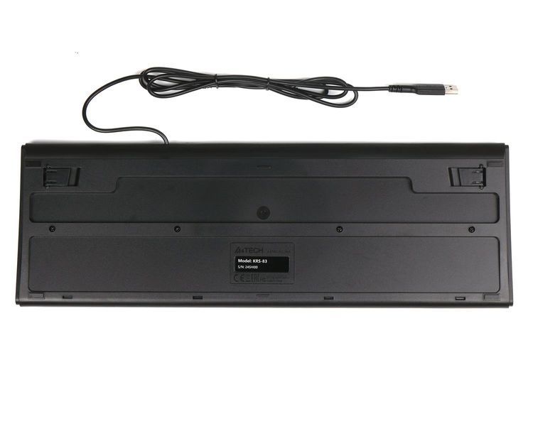 Клавiатура A4tech KRS-83 Black KRS-83 USB (Black) фото