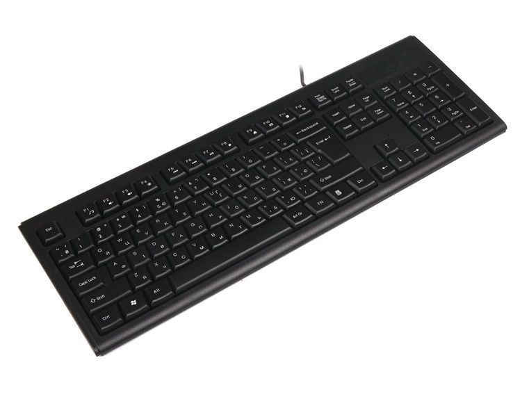 Клавiатура A4tech KRS-83 Black KRS-83 USB (Black) фото