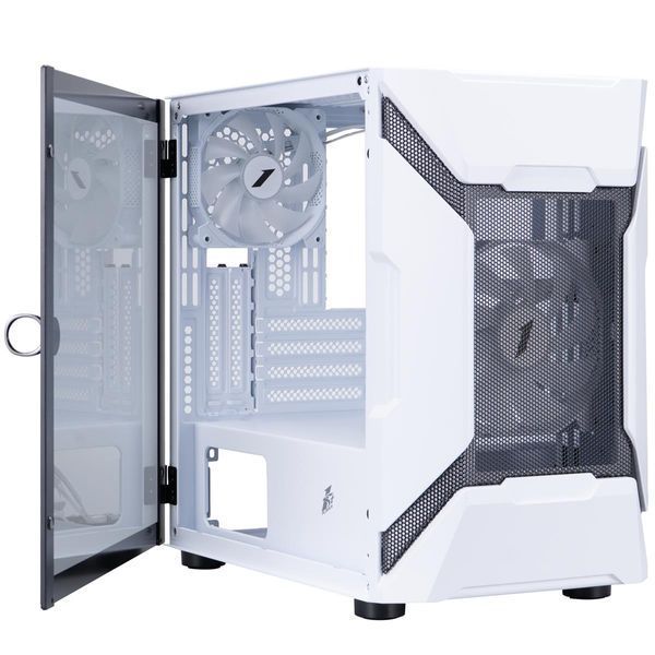Корпус 1stPlayer D3-A-WH-1F7-14-W-1F7-W White без БЖ D3-A-WH-1F7-14-W-1F7-W фото