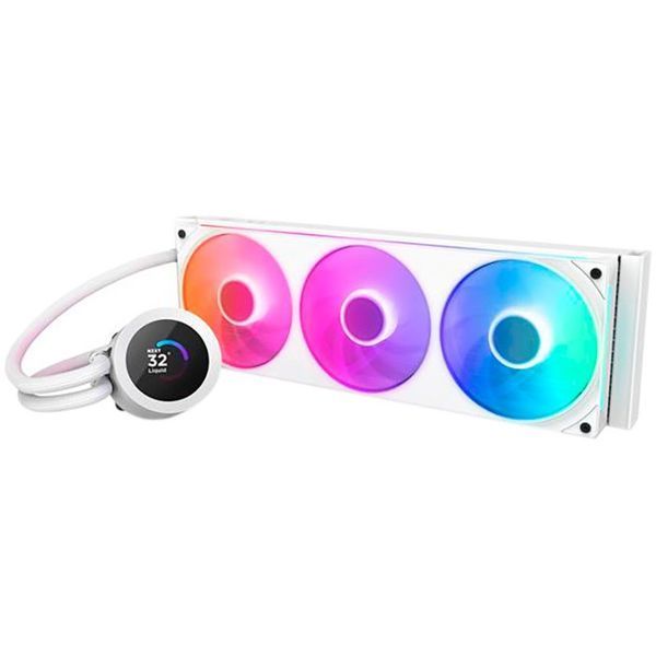 Система водяного охолодження NZXT Kraken Plus 360 RGB V2 White (RL-KR360-W2) RL-KR360-W2 фото