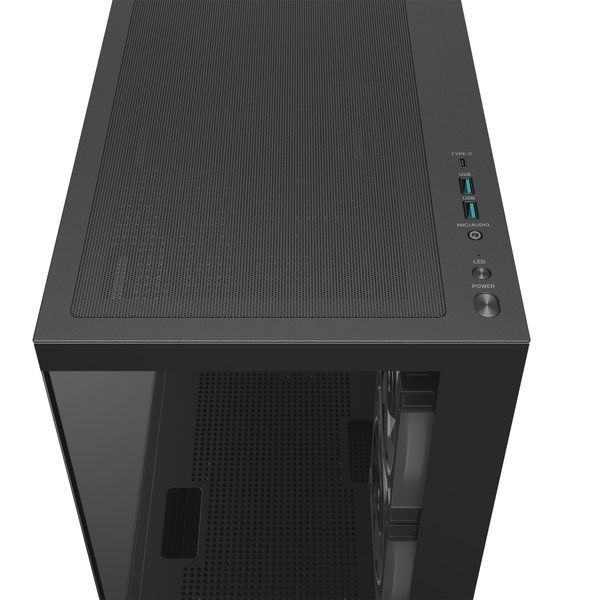 Корпус DeepCool CG380 3F Black (R-CG380-BKAGM3-G) без БЖ R-CG380-BKAGM3-G фото