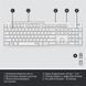 Комплект (клавiатура, миша) бездротовий Logitech MK295 Combo White (920-009824) 920-009824 фото 10
