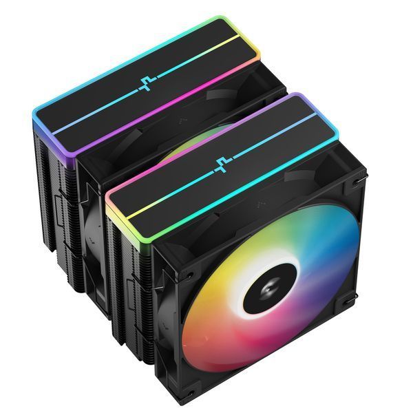 Кулер процесорний DeepCool AG620 BK ARGB V2 (R-AG620-BKAMMN-GJD) R-AG620-BKAMMN-GJD фото