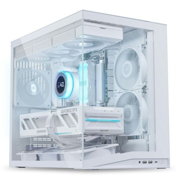 Корпус Lian Li O11 Dynamic Mini V2 Flow White (G99.O11DMIV2FW.00) без БЖ G99.O11DMIV2FW.00 фото