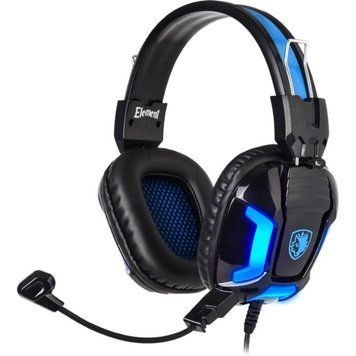 Гарнітура Sades SA-702 Element Black/Blue (sa702bl) sa702bl фото