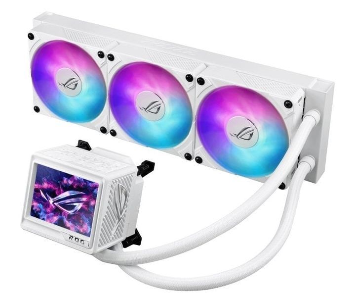 Система водяного охолодження Asus ROG Ryujin III 360 ARGB Extreme White (90RC0132-M0EAY0) 90RC0132-M0EAY0 фото