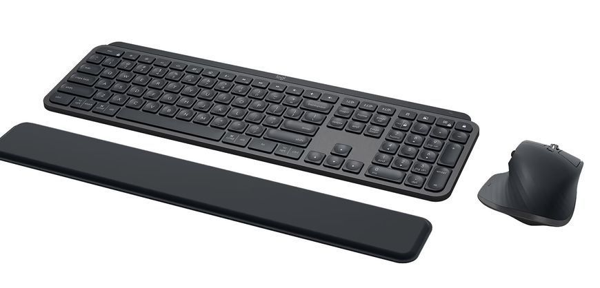 Комплект (клавіатура, миша) бездротовий Logitech MX Keys Combo for Business Graphite US (920-010933) 920-010933 фото