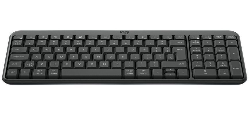 Клавiатура бездротова Logitech K250 Graphite (920-013822) 920-013822 фото