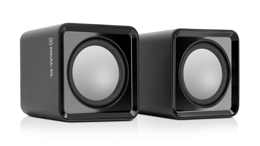 Акустична система REAL-EL S-10 Black EL121100020 фото