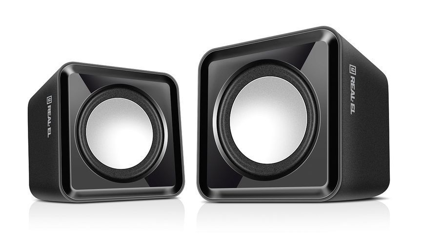 Акустична система REAL-EL S-10 Black EL121100020 фото