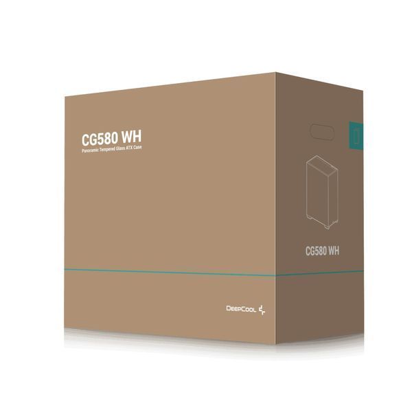 Корпус DeepCool CG580 White (R-CG580-WHNDA0-G-1) без БЖ R-CG580-WHNDA0-G-1 фото