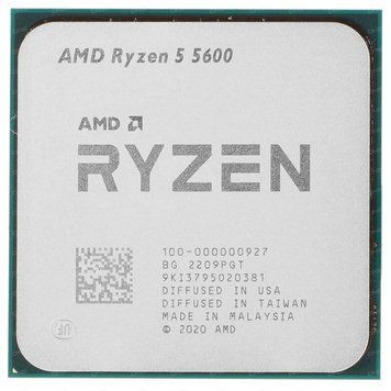 Процесор AMD Ryzen 5 5600 (3.5GHz 32MB 65W AM4) Tray (100-000000927) 100-000000927 фото