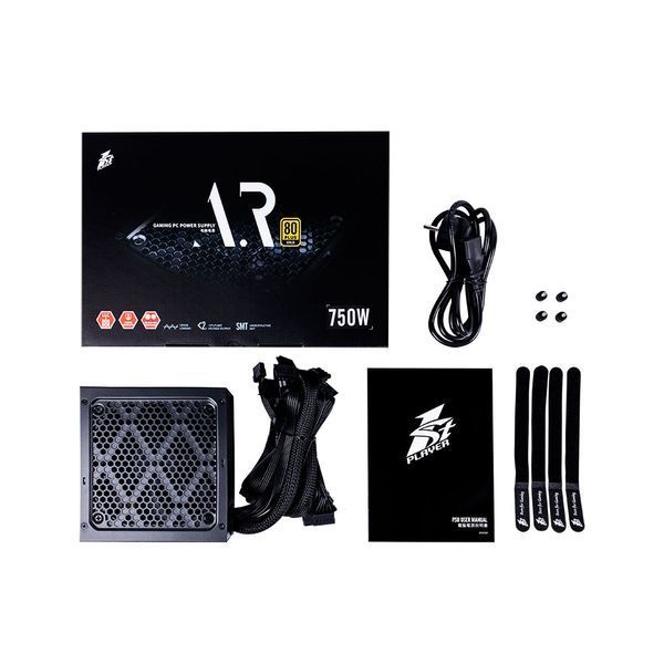 Блок живлення 1stPlayer PS-750AR 750W (AR-GLD-750-BK-EU) AR-GLD-750-BK-EU фото