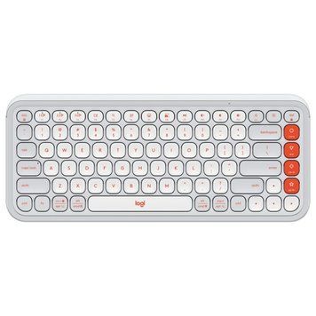 Клавiатура бездротова Logitech Pop Icon Keys Off White (920-013072) 920-013072 фото