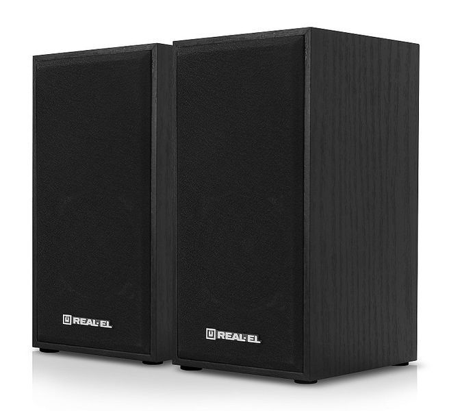 Акустична система REAL-EL S-202 Black EL121200019 фото