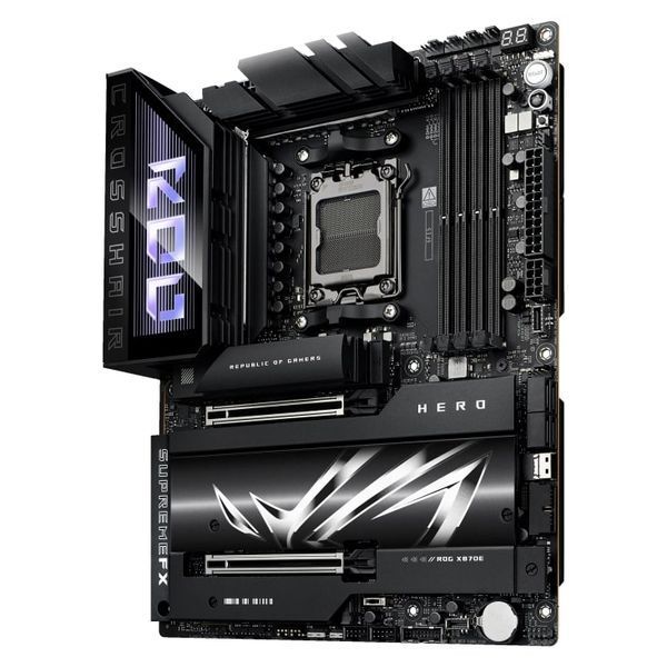 Материнcька плата ASUS ROG CROSSHAIR X870E HERO sAM5 X870E 4xDDR5 M.2 HDMI Wi-Fi BT ATX 90MB1IE0-M0EAY0 фото
