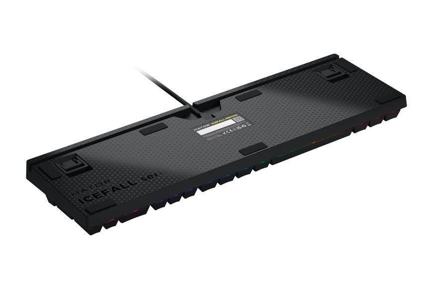 Клавіатура Hator Icefall Mecha Rainbow Black (HTK104UA) HTK104UA фото