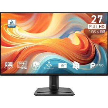 Монітор MSI 27" PRO MP275 E14L IPS Black 144Hz PRO MP275 E14L фото