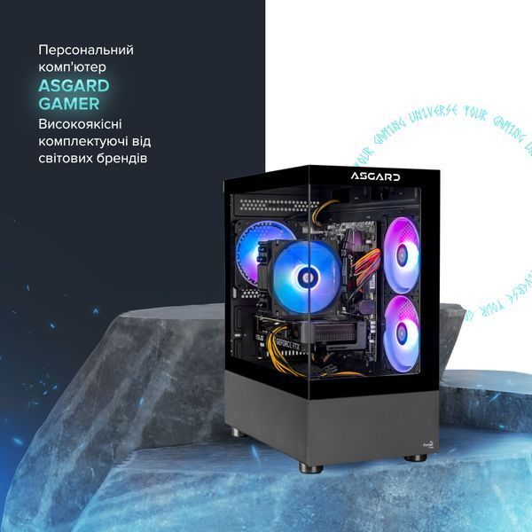 Ігровий комп`ютер ASGARD GAMER 5060 8GB / Ryzen 5 8400F / DDR5 32GB / SSD 1TB (ASG-G-5060-7512) ASG-G-5060-7512 фото