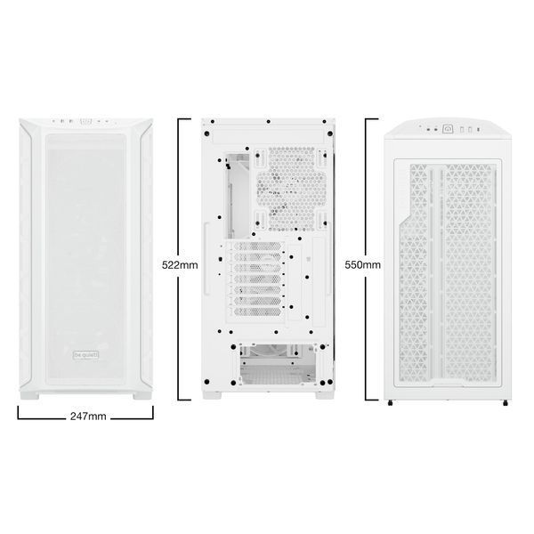 Корпус be quiet! Shadow Base 800 FX White (BGW64) BGW64 фото