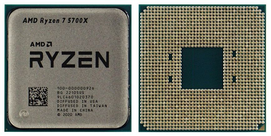 Процесор AMD Ryzen 7 5700X (3.4GHz 32MB 65W AM4) Tray (100-000000926) 100-000000926 фото