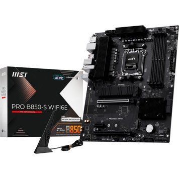 Материнська плата MSI Pro B850-S WiFi6E Socket AM5 PRO B850-S WIFI6E фото